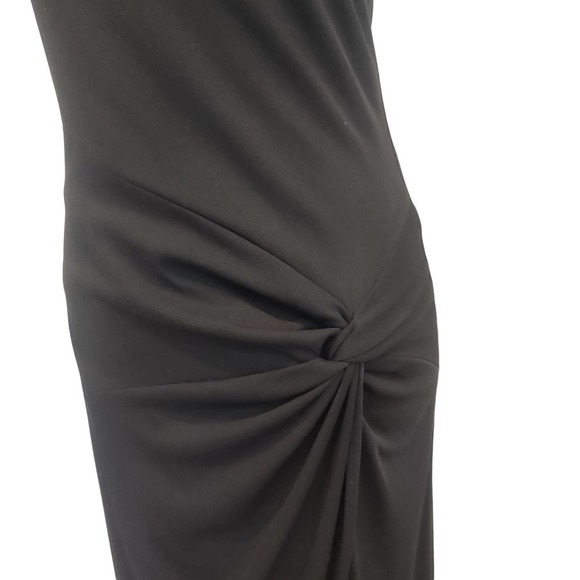 Laundry by Shelli Segal Spaguetti Strap Maxi Dress in Black Size‎ 6 - Picture 3 of 8